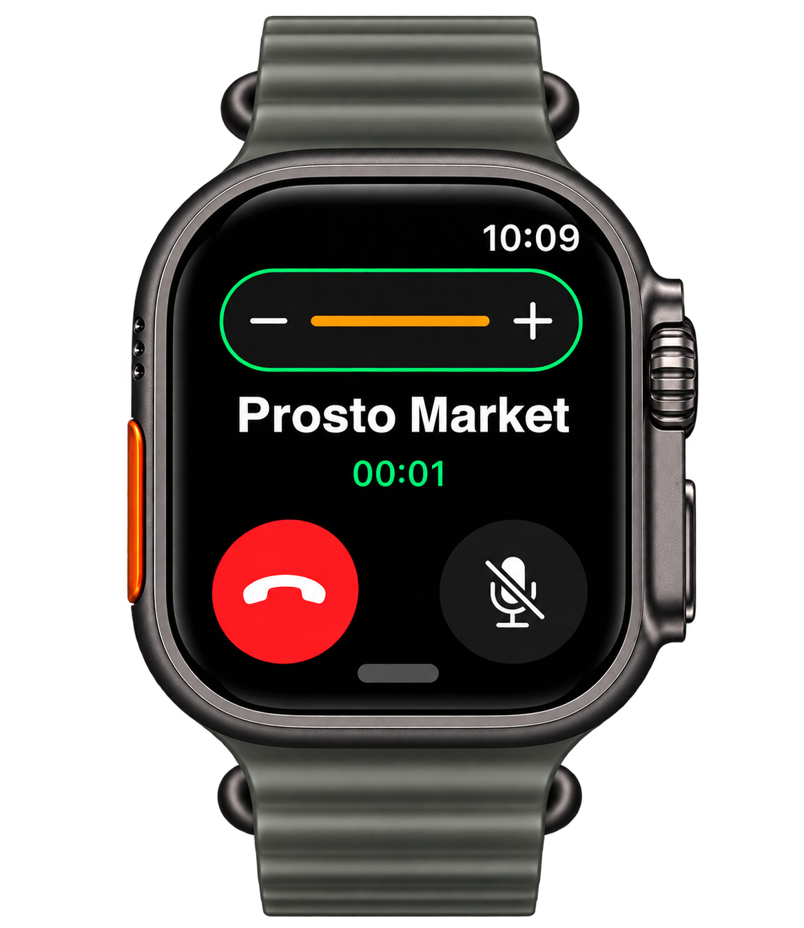 Apple Watch Ultra 4, Ocean Band, Translucent Black, One Size, Black